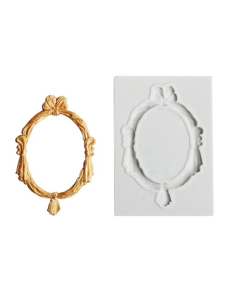 Европейская Рамка для помадки Формы кексов силиконовая форма сахарных конфет