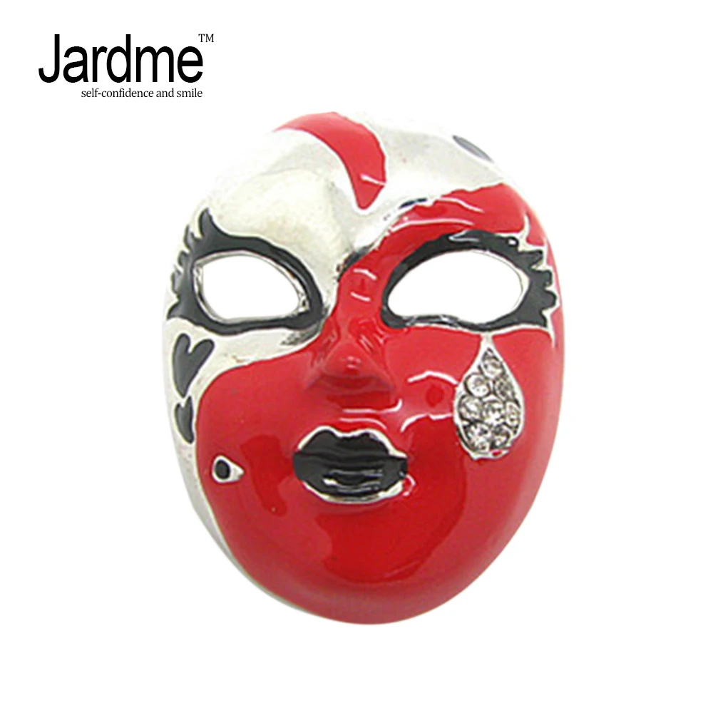 Jardme 2018 новая Оригинальная маска Броши для Для женщин мужчин эмалевые броши