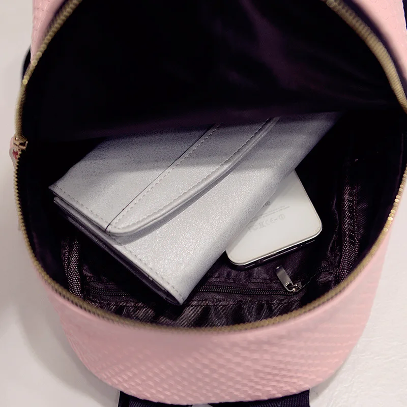 Модный женский рюкзак из искусственной кожи для путешествий кожаный ноутбука