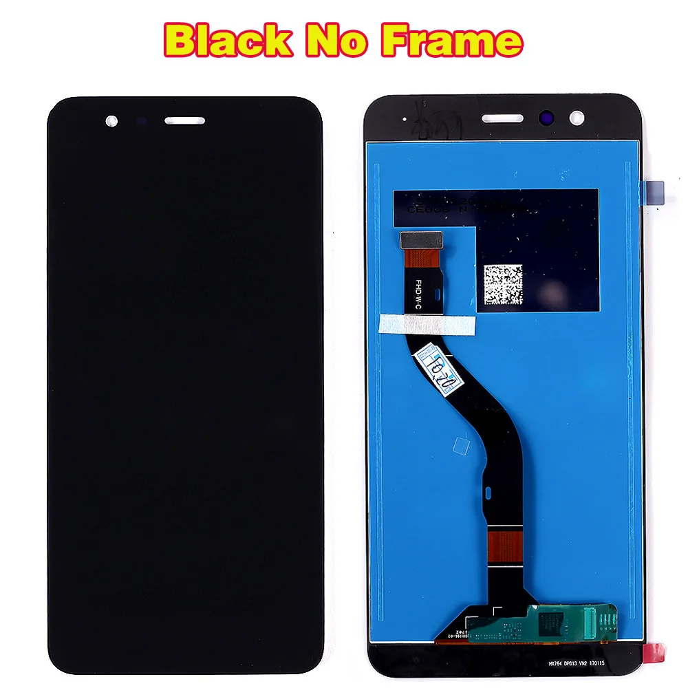 По сделке команда lcd для huawei P10 Lite 5,2 дюймов ips lcd дисплей кодирующий преобразователь сенсорного экрана в сборе 1920*1080 рамка со стеклянной пленкой инструменты - Цвет: Black without Frame
