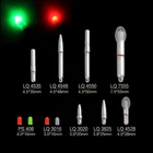 Bimoo 6 шт. электронные световые палочки поплавок для ночной рыбалки стержень светильник для рыбной приманки светящаяся палочка батарея LQ4548