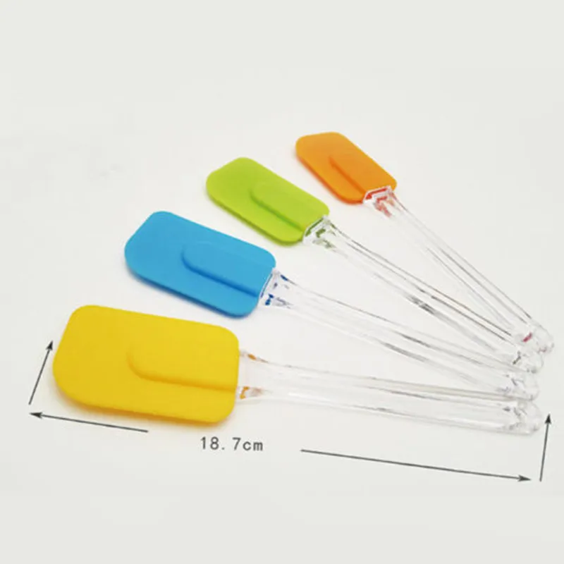 1 шт. Кондитерские инструменты силиконовая лопатка скребок для выпечки шпатель