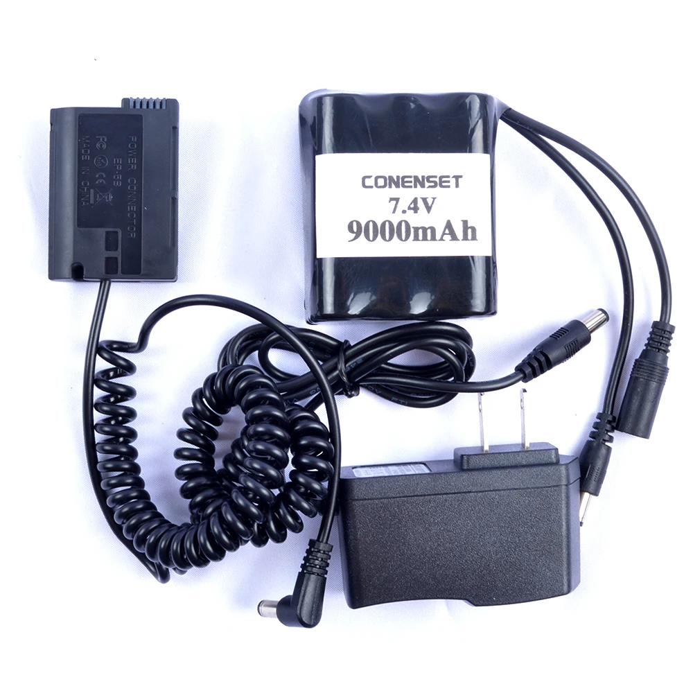US Plug pack AC Мощность адаптер для Nikon D7000 D7100 D7200 D7500 DL18-50 DL24-500 DL24-85 Z6 Z7 Камера EN-EL15a аккумуляторной батареей батареи - Цвет: US Plug pack