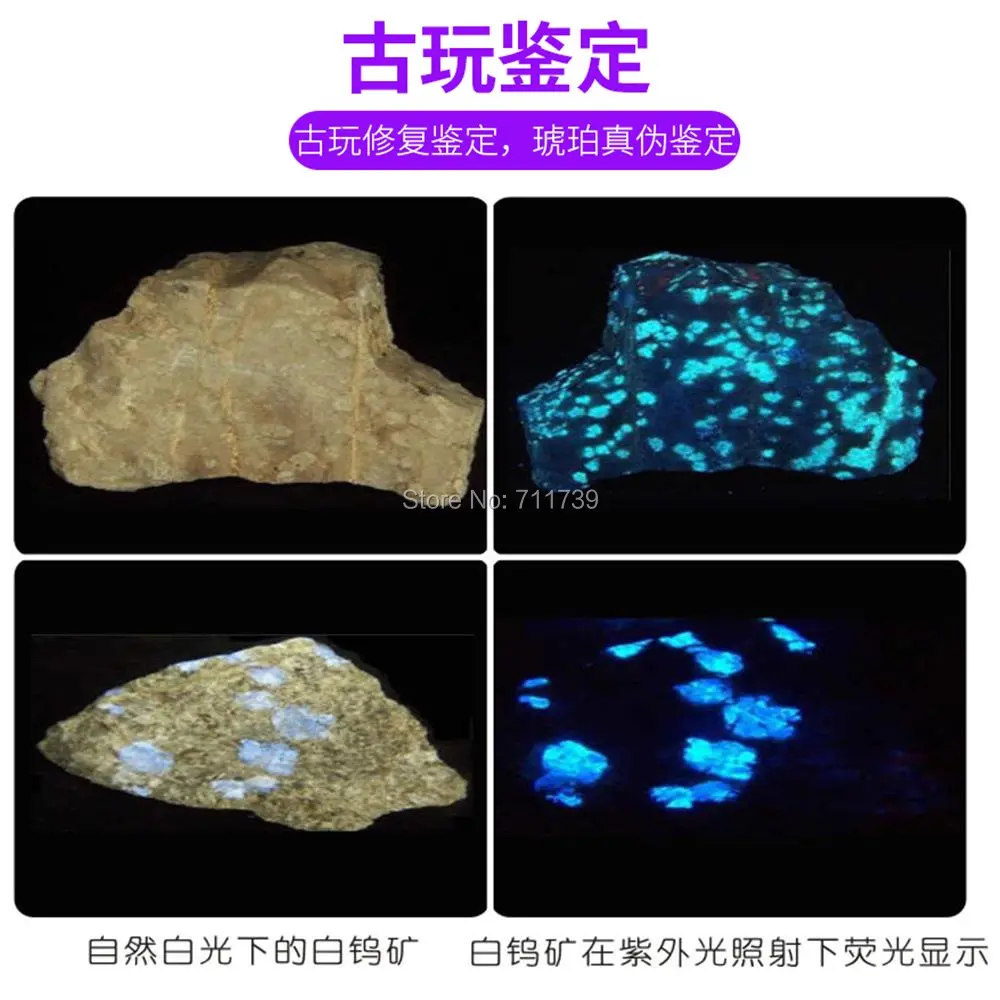 AloneFire SV003 Светодиодный УФ фонарик 18650 Скорпион Ультрафиолетовый детектор денег для животных пятна охотничьи маркеры проверки