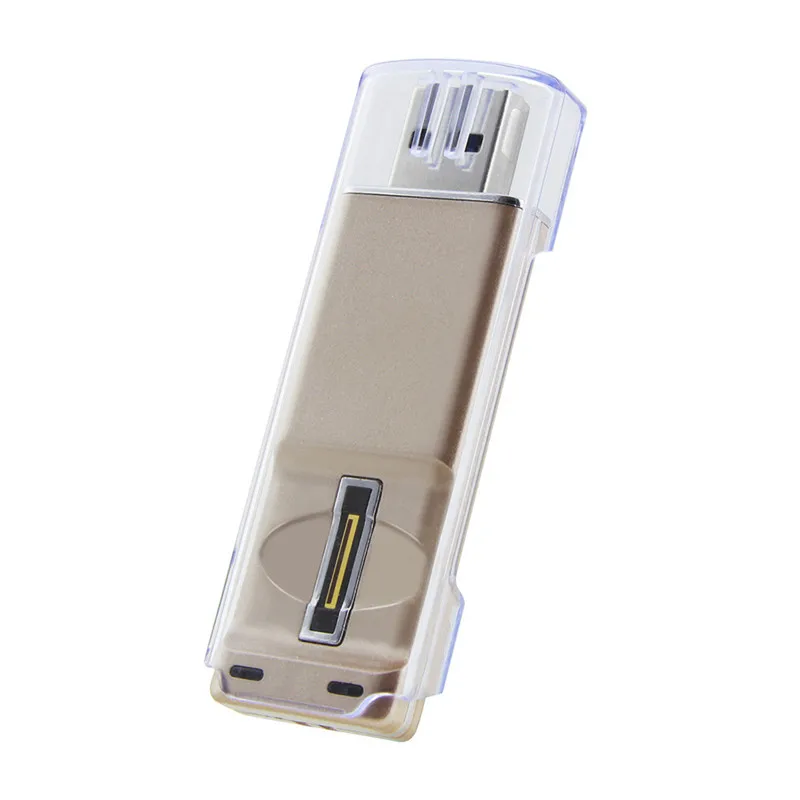 2016 Новый Отпечатков Пальцев USB 2.0 Flash Drive 16 ГБ Tablet PC Смартфон с Карты Памяти Металла