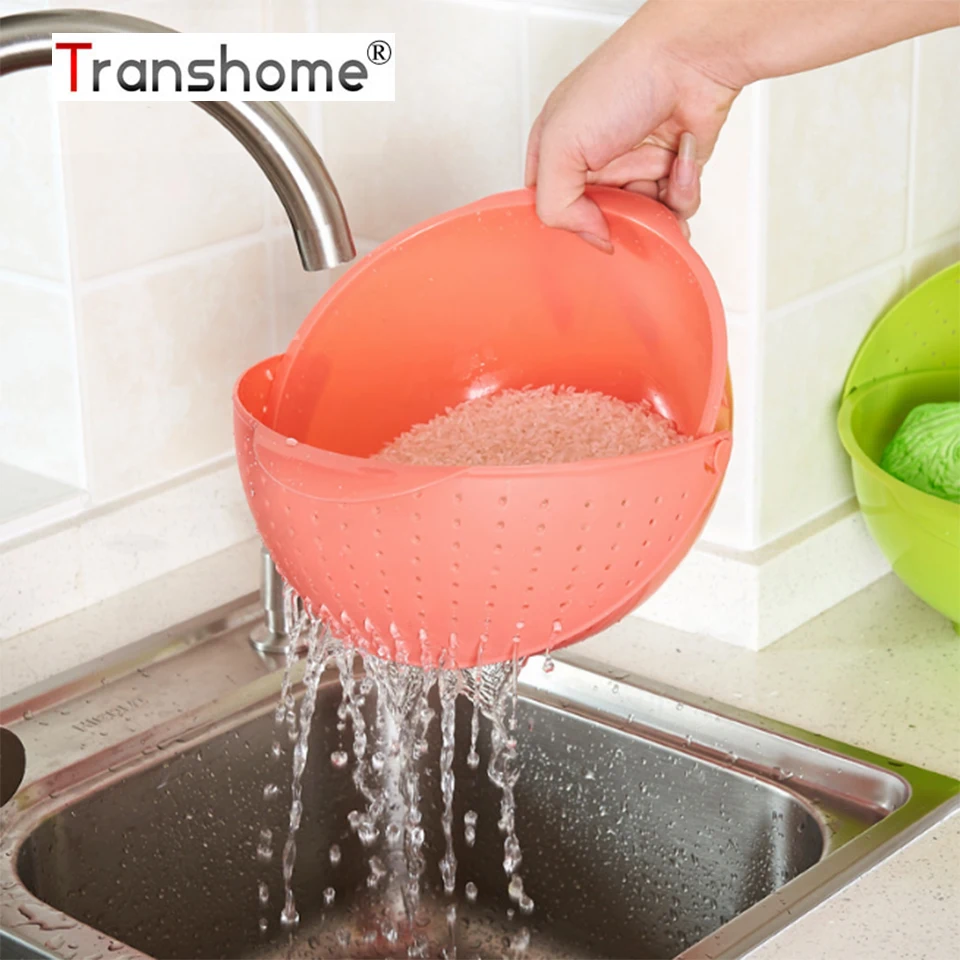 Transhome кухонная сливная корзина 2 в 1 двойное кухонное ситечко стиральная корзина для овощей корзина для фруктов миска кухонные инструменты ситечко