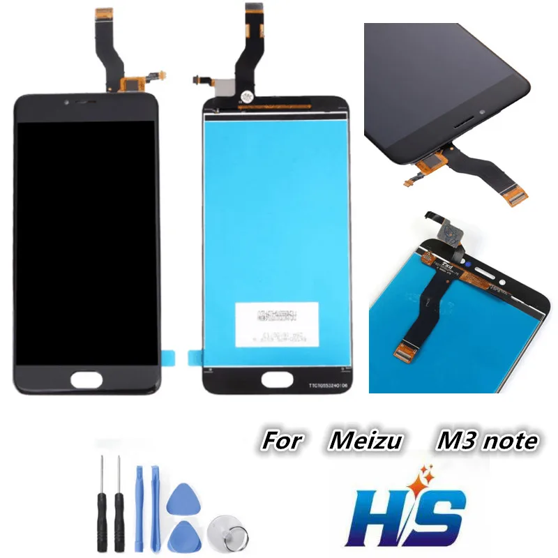 [H.X.S] для Meizu M3 Note L681H M681H ЖК дисплей + кодирующий преобразователь сенсорного экрана