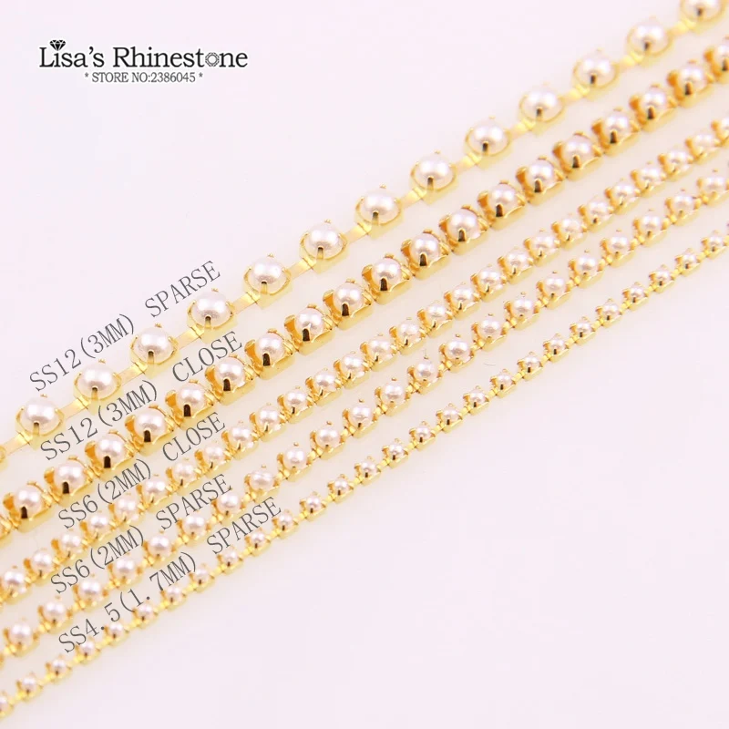 Жемчужные клещи цвета слоновой кости 1 м шитье в форме клешней или блестящей