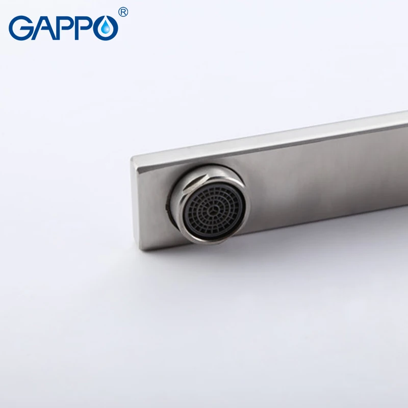 GAPPO кухонные краны из нержавеющей стали мойка смеситель для воды кухни на палубе |