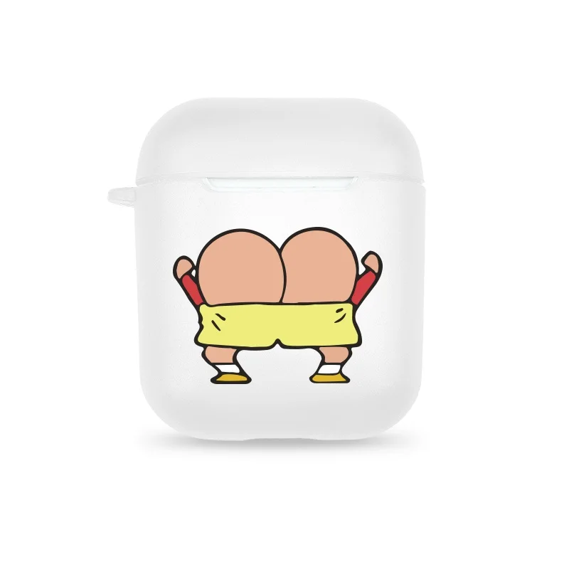 E Чехол для наушников с рисунком единорога для Apple Airpods 1, беспроводные наушники с Bluetooth для Airpods 2, Розовый матовый чехол - Цвет: E