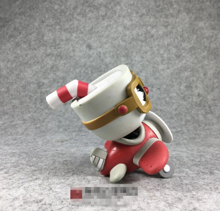 Оригинальные игры Funko pop Secondhand: аэроплан Cuphead Виниловая фигурка Коллекционная модель свободная игрушка без коробки