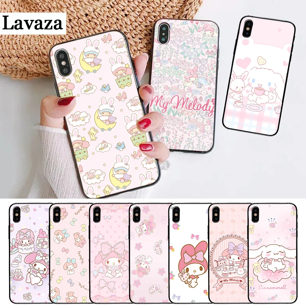 Силиконовый чехол My Melody Coque для iPhone 5 5S 6 6S Plus 7 8 11 Pro X XS Max XR|Бамперы| |