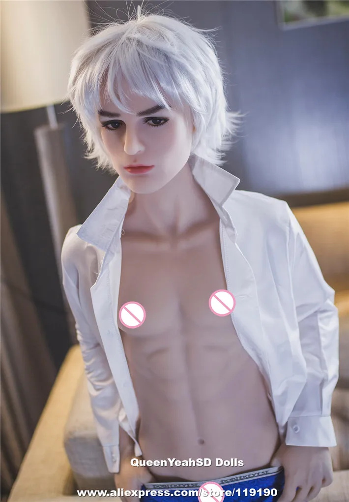 Новинка 160 см Размер жизни Мужская сексуальная кукла для женщин гомосексуальный