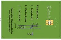 yongkaida 5000pcslot pvc card rfid fudan4428 smart contact plastic printed ic card entry access business card