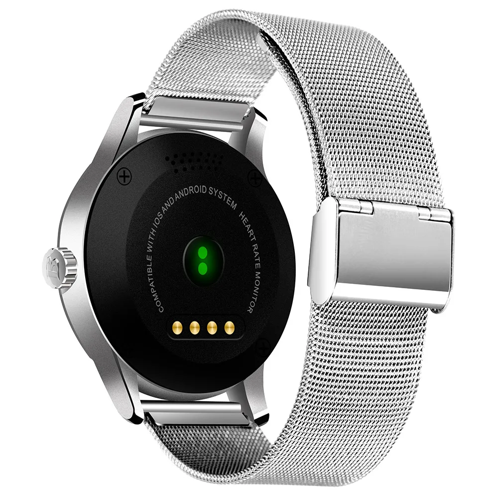 Смарт часы K88H 1 22 дюймов ips круглый экран Поддержка Спорт монитор сердечного ритма