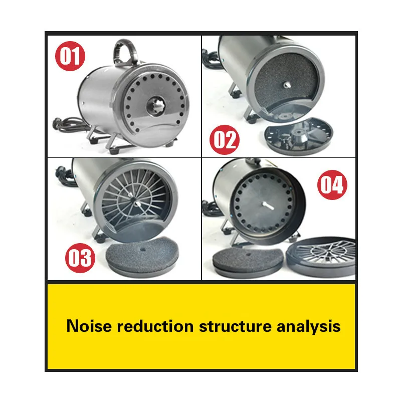 Вентилятор для воды с одним Мотором домашних животных мощный бесшумный фен