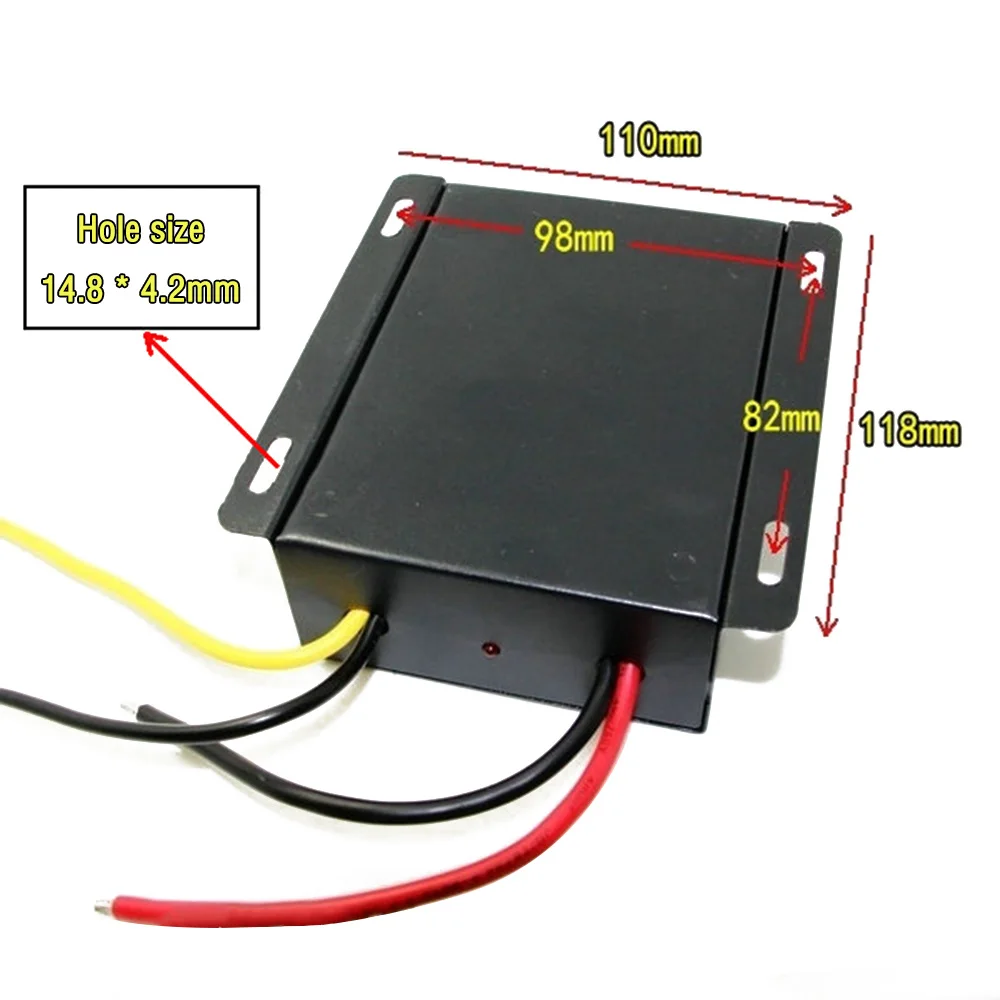 Водонепроницаемый модуль преобразователя источника питания DC 12 В 36 в 10A 20A