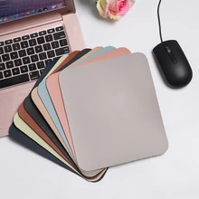 Universal Anti-slip Mouse Pad Leather Gaming Mice Mat New Desk Cushion Fashion Comfortable For Laptop PC MacBook New Arrival