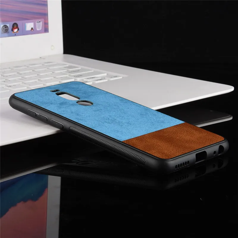 Глобальная версия Meizu X8 чехол, два цвета, PC+ TPU, роскошный кожаный чехол-накладка для Meizu X8