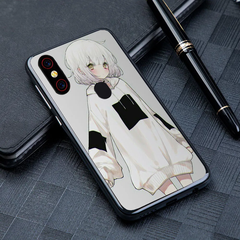 Мягкий чехол SHIODOKI для Umidigi F1, чехол, силиконовый чехол для телефона Umidigi F1 Play& Umidigi F1, защитная задняя крышка-Набор Аниме