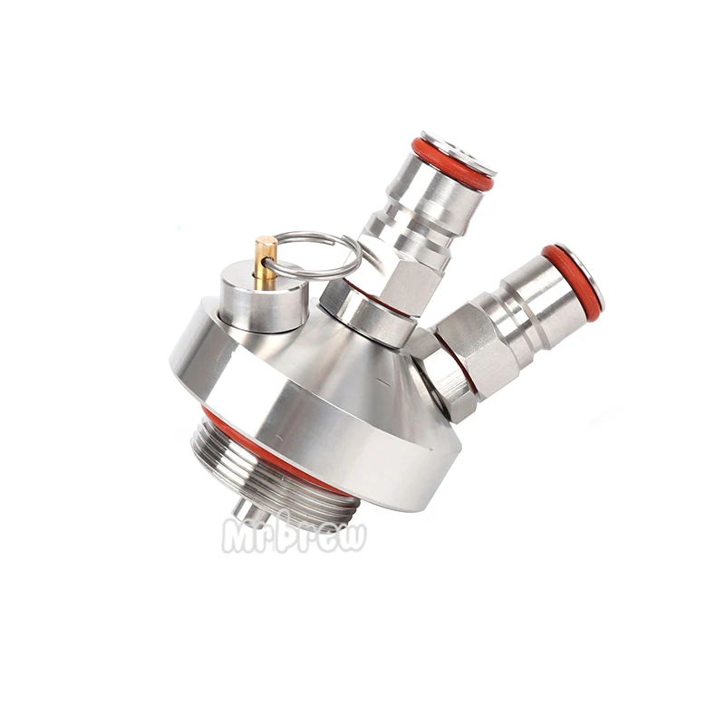 Мини кран для бочонка из нержавеющей стали копье выращивания пива с регулируемым