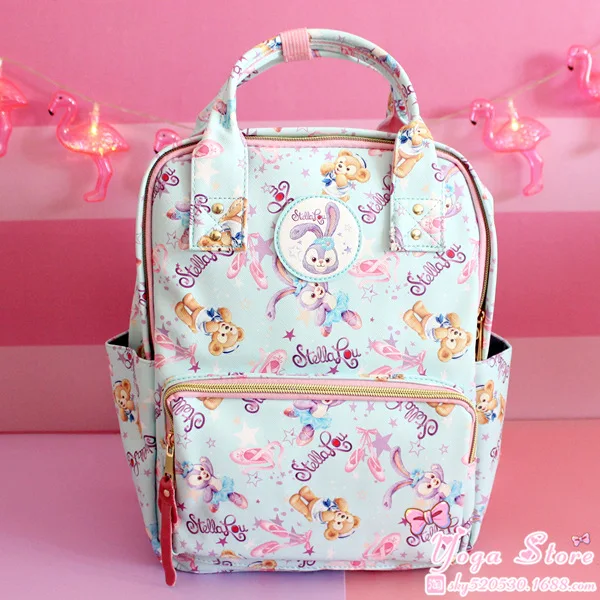 Duffy Bear/новый рюкзак для друзей stellalou Rabbit Детский из искусственной кожи с
