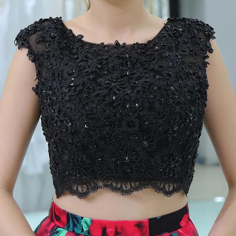 Черные платья для встречи выпускников А силуэт рукава крылышки Аппликации