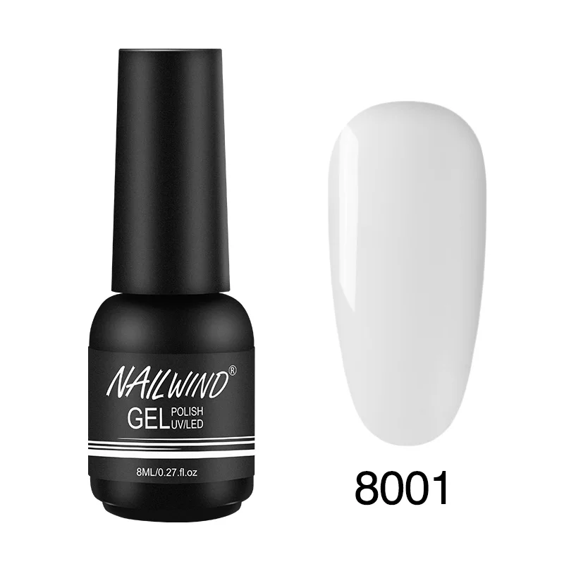 Гель nailwind лак для ногтей неоновый гель гибридные Лаки Полупостоянный лак для ногтей УФ основа верхнее покрытие 8 мл все для маникюра гель лак - Цвет: 8001