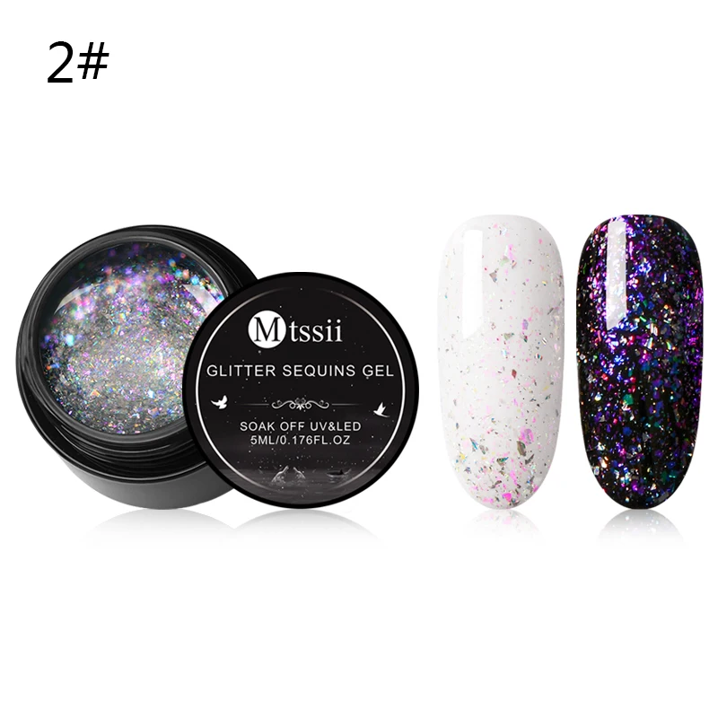 W6747 Mtssii блеск для губ Хамелеон Гель-лак UV Soak Off Nail Art Лак Стойкий цвет покрытие живопись гель 5 мл гель для ногтей с блестками лак - Цвет: W6747
