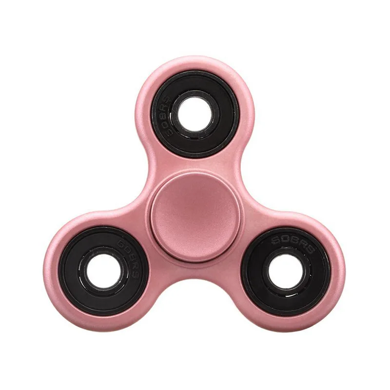 Новинка Непоседа счетчик ВДГ ручной Spinner Для аутизма и СДВГ анти-стресс Tri-Spinner