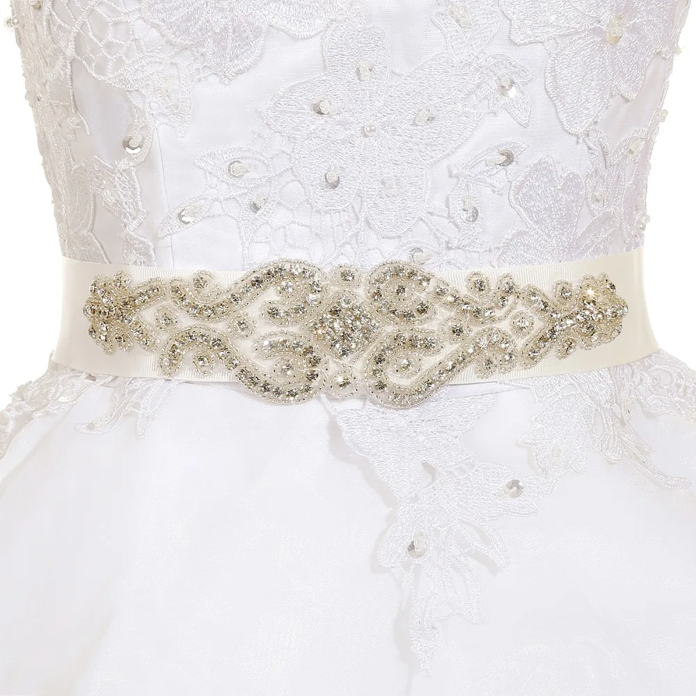 Роскошный свадебный пояс Bruids Riem с кристаллами и бусинами свадебные аксессуары