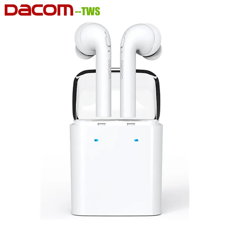 Dacom TWS мини Двойные наушники с Bluetooth 4 2 гарнитура Беспроводные спортивные зарядным