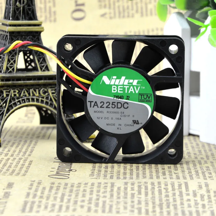 Free Delivery. 6015 TA225DC R33965-58 CIS1F DC12V 0.16 A cooling fan | Компьютеры и офис