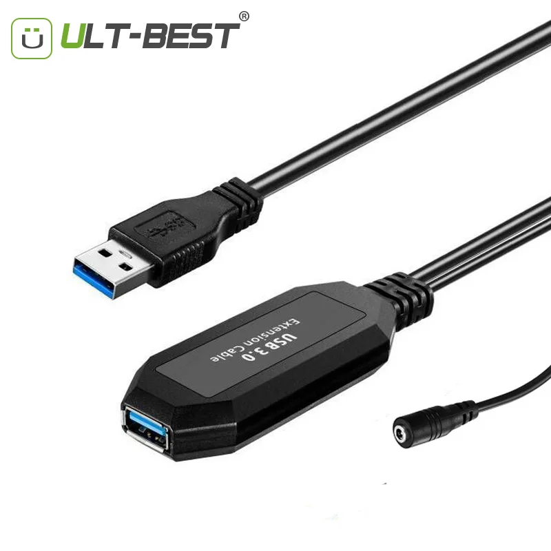 Сверхлучший Удлинительный Кабель USB 3 0 5 м Активный ретранслятор длинные кабели с