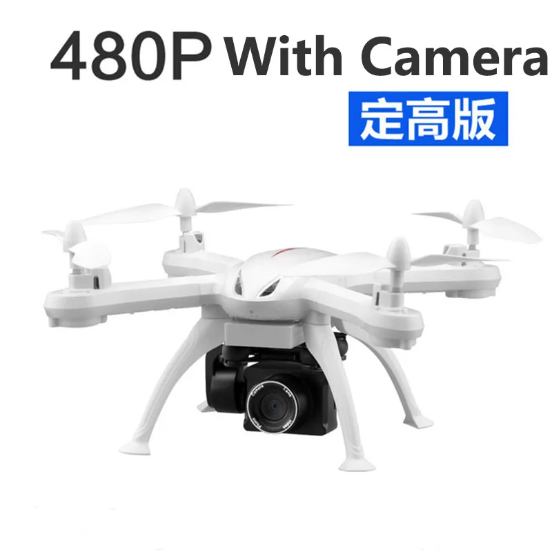 480p camera withe Дроны с камерой fpv однокнопочный Радиоуправляемый квадрокоптер с длинным аккумулятором четырехосный Радиоуправляемый вертолет со светодиодным дроном игрушки в подарок - Цвет: 480p camera withe
