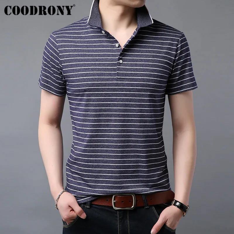 COODRONY хлопковая футболка мужская летняя крутая короткий рукав Homme уличная мода