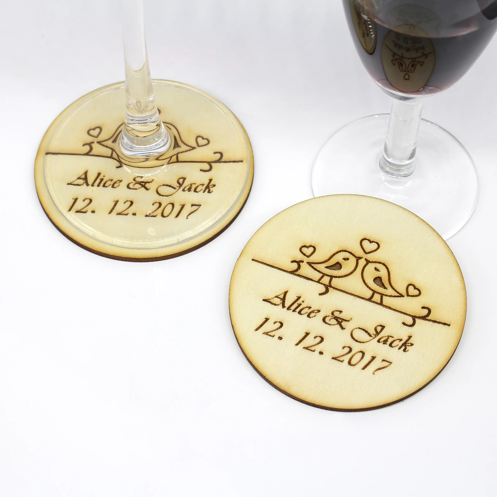 Деревянная подставка под дерево с индивидуальной гравировкой|Украшения своими