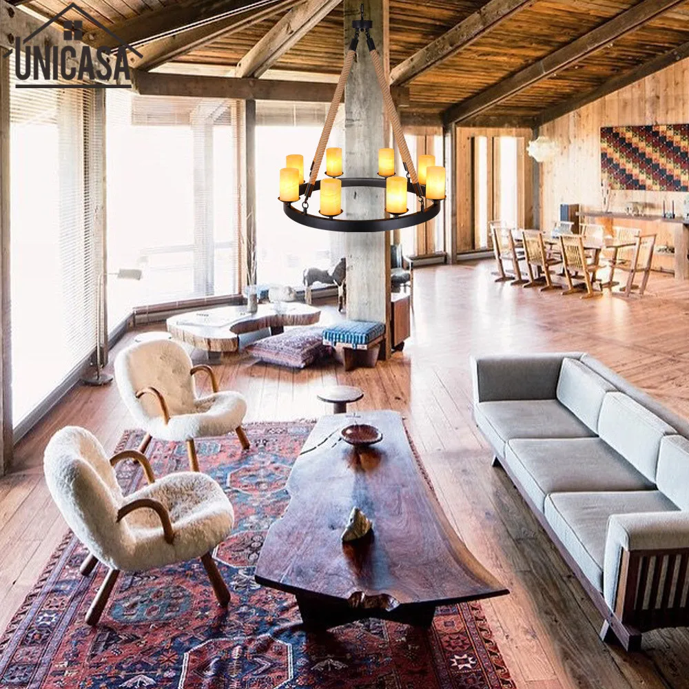 Искусственный мрамор Современная большая люстра элегантные потолочные