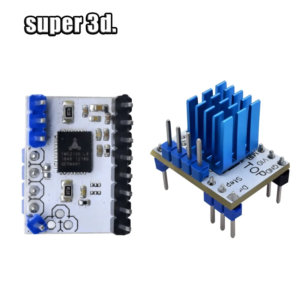 1/4/5 шт TMC 2130 V1.2 с SPI MKS шаговый двигатель бесшумный драйвер StepStick для 3d