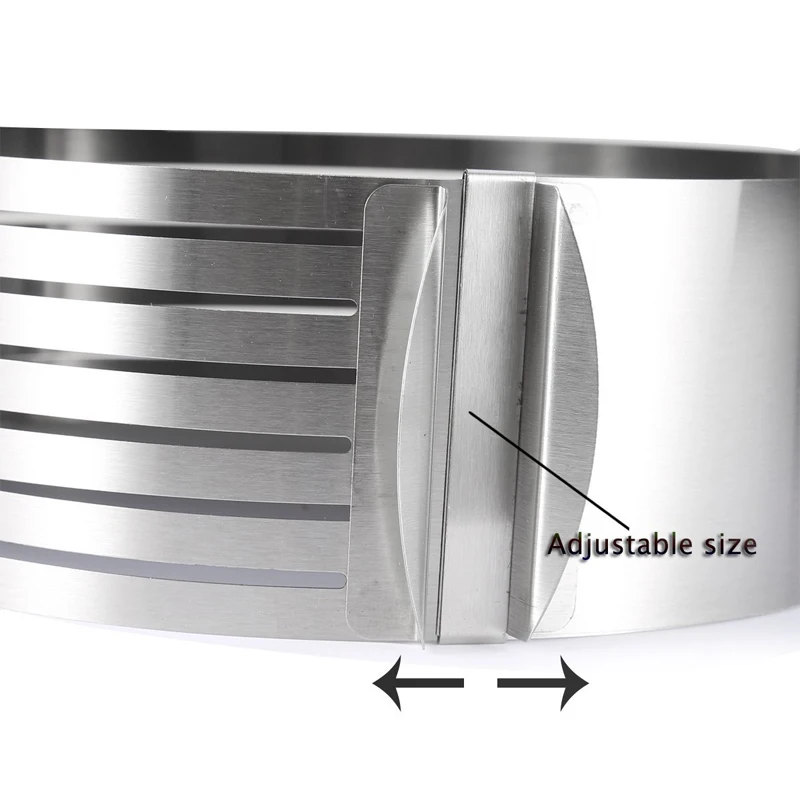 Форма для мусса круглая форма выпечки регулируемая торта хлеба слайсер | Дом и