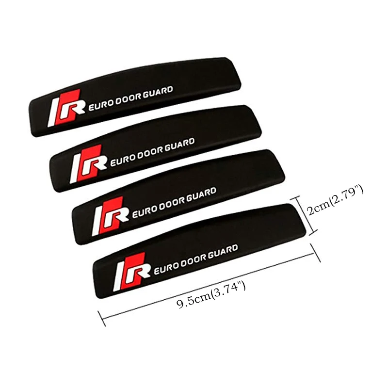 4 Pack Car Door Guard Bar Rubber Anti Collision Friction Against Scratch 3 Colors DB002 | Автомобили и мотоциклы
