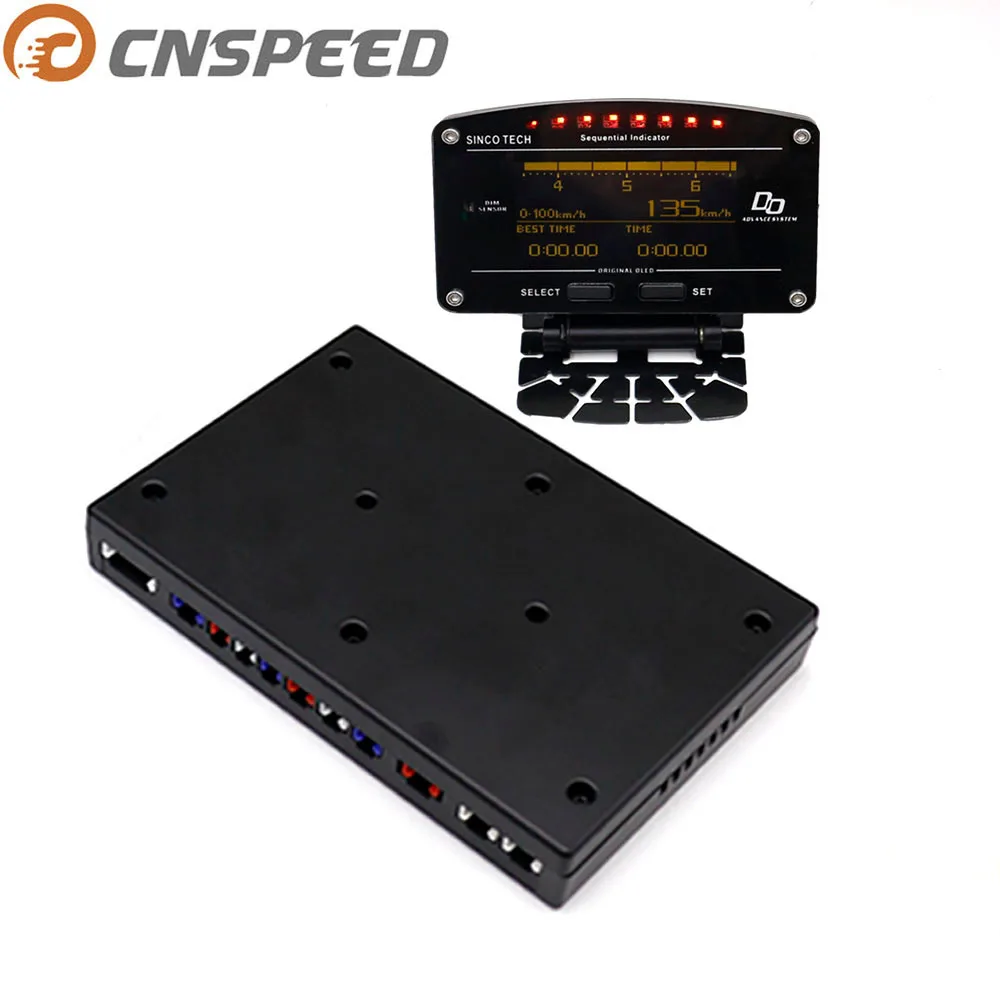 CNSPEED многоцелевой OLED цифровой дисплей 10in1 вольт вода масло выхлопных газов