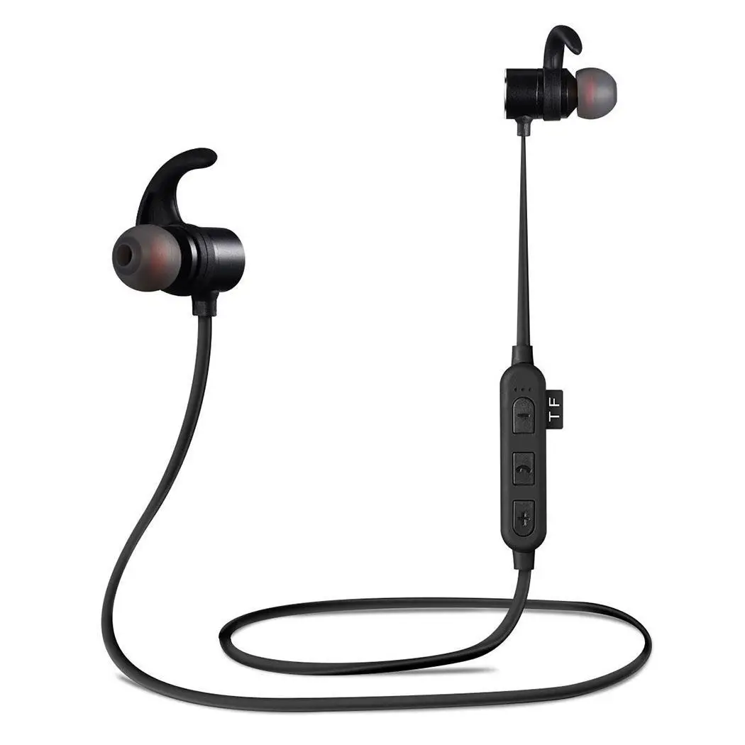 Беспроводные наушники Bluetooth 4 2 для телефона беспроводные в ухо пот стойкий шейный