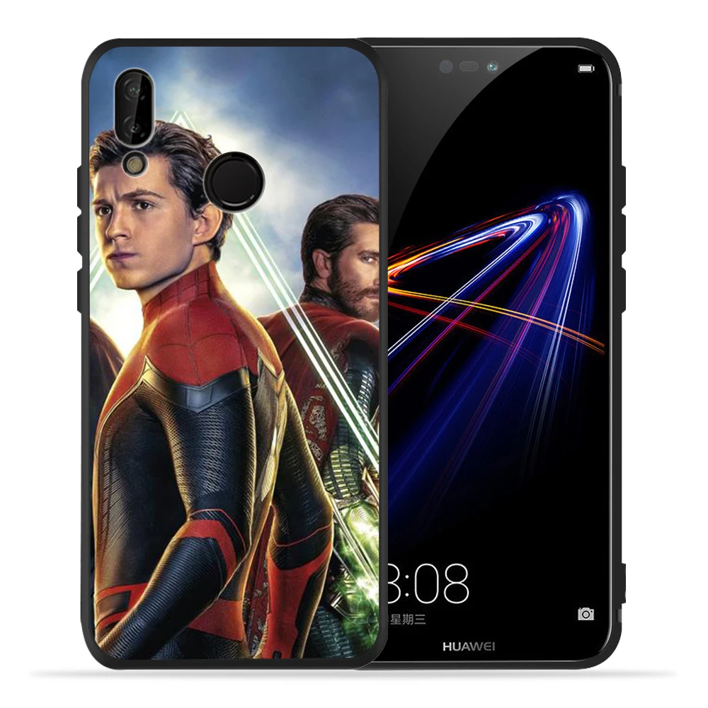 01 Чехол Марвел, Мстители, паук-герои в масках, для huawei P30 Pro для huawei p20 lite Коврики 20 X Honor 8 10 P Smart Etui Coque Мягкий силиконовый чехол - Цвет: 01
