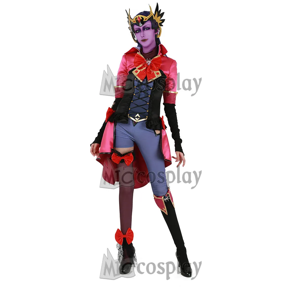 [Miccostumes x Shourca] OW волшебная девушка Widowmaker Косплей Костюм с головной убор|Игровые