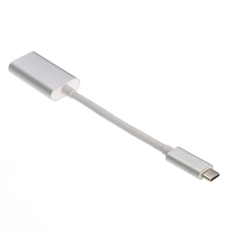 4K Ультра HD USB 3 1 USB-C Тип C на HDMI-Совместимость-F-адаптер HDTV Dongle кабель адаптер