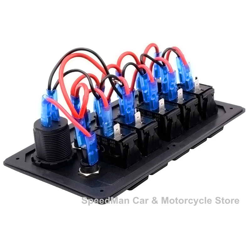 Новое поступление CS-445A1 USB вольтметр автомобильного переключатель Панель