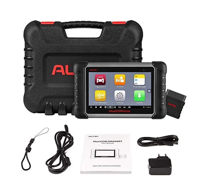 Autel MaxiCOM MK808BT OBD2 Диагностический сканирующий инструмент со всей системой |