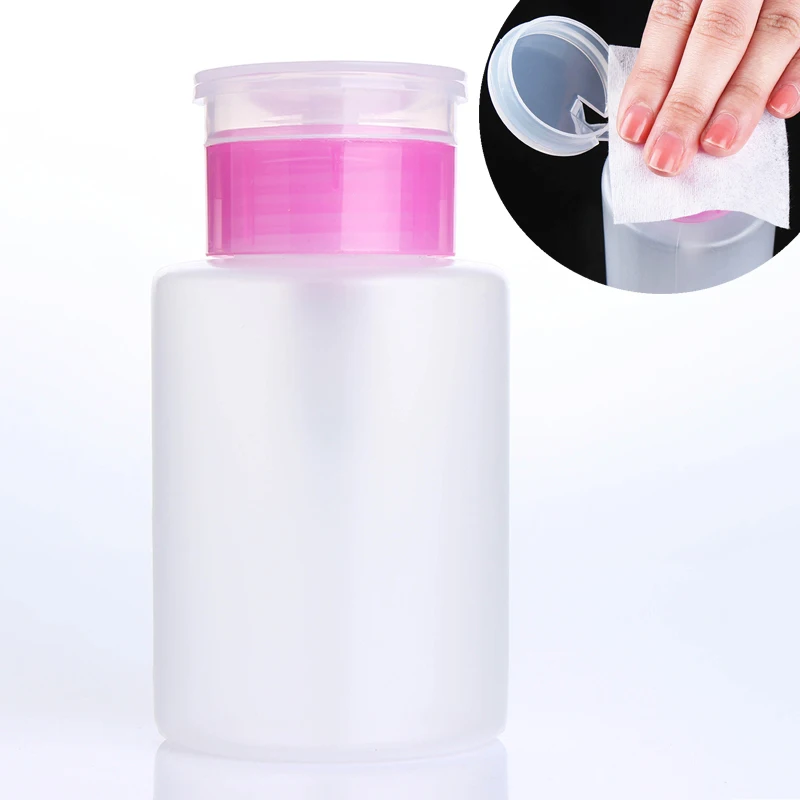 Liquid Container Комплект инструментов для маникюра гель для снятия лака Очиститель клипса колпачок удалитель салфетки без ворса лак для ногтей хлопок кутикулы толкатель маникюрные советы - Цвет: Liquid Container
