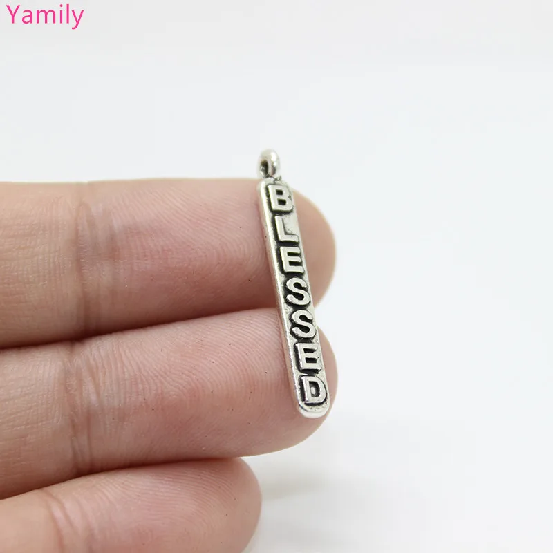 30 шт., подвески Yamily, 28x4 мм